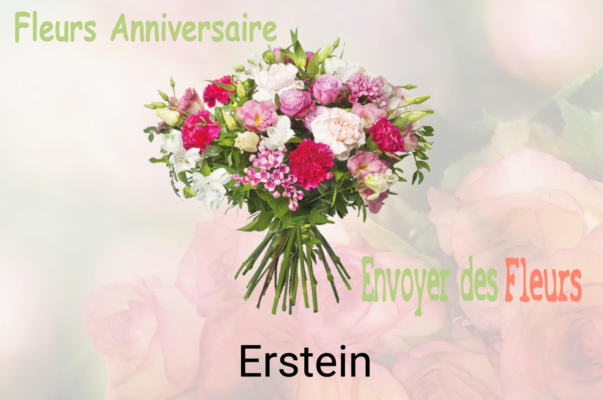 Bouquet de fleurs d’anniversaire livré à Erstein
